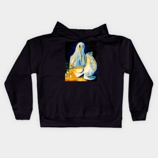 Soup Ghost Vibes Kids Hoodie